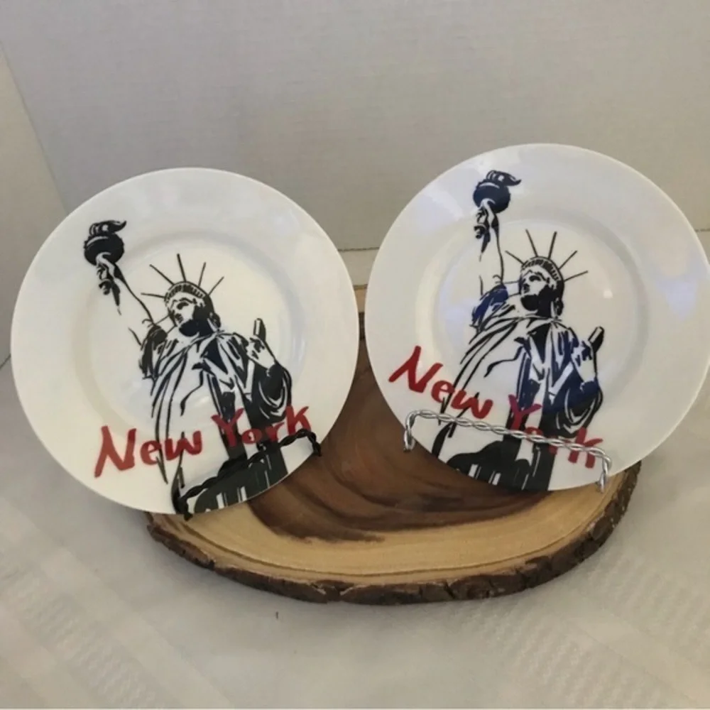 Statue Of Liberty NEW YORK Plates-‎ 2